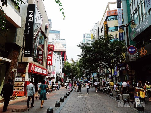 명동 이미지