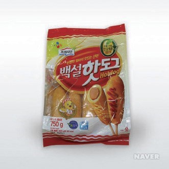 냉동식품 - 백설핫도그