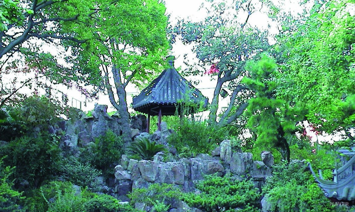 상해의 예원 - 대가산