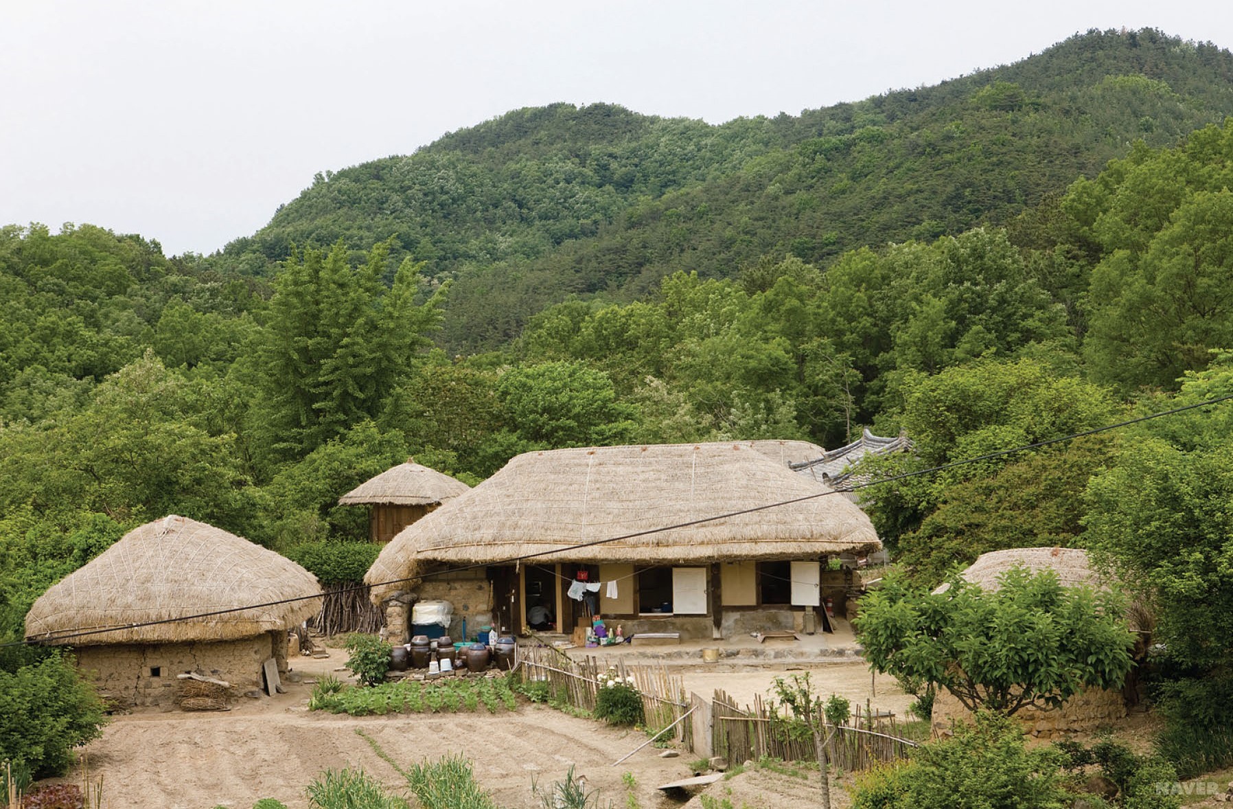 양동(良洞)마을 - 물봉동산 주막의 정겨운 초가