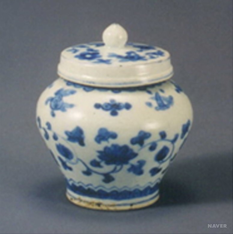 차 도구 - 청화백자다호(조선시대)