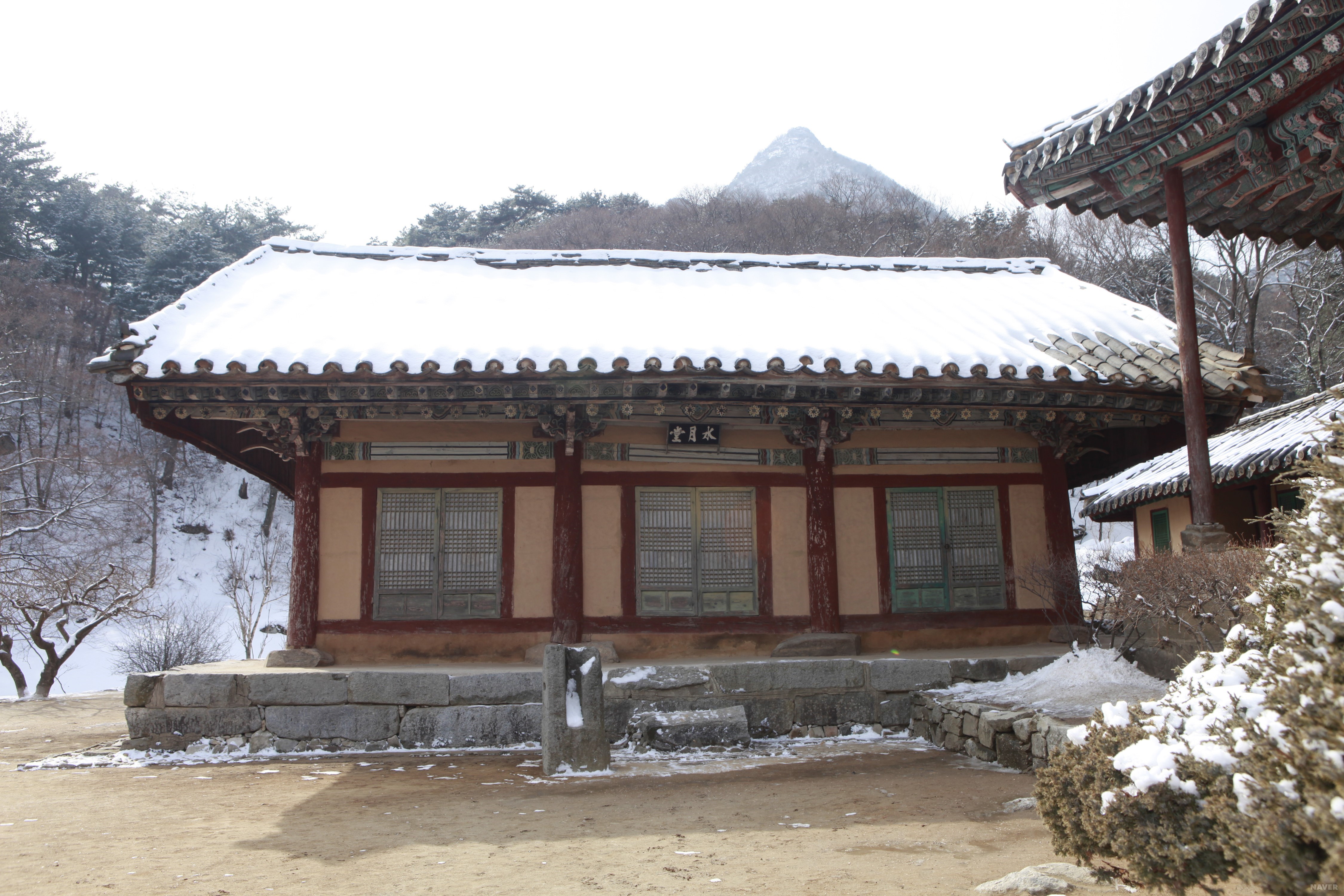 월정사 - 수월당 앞면(水月堂 前面)