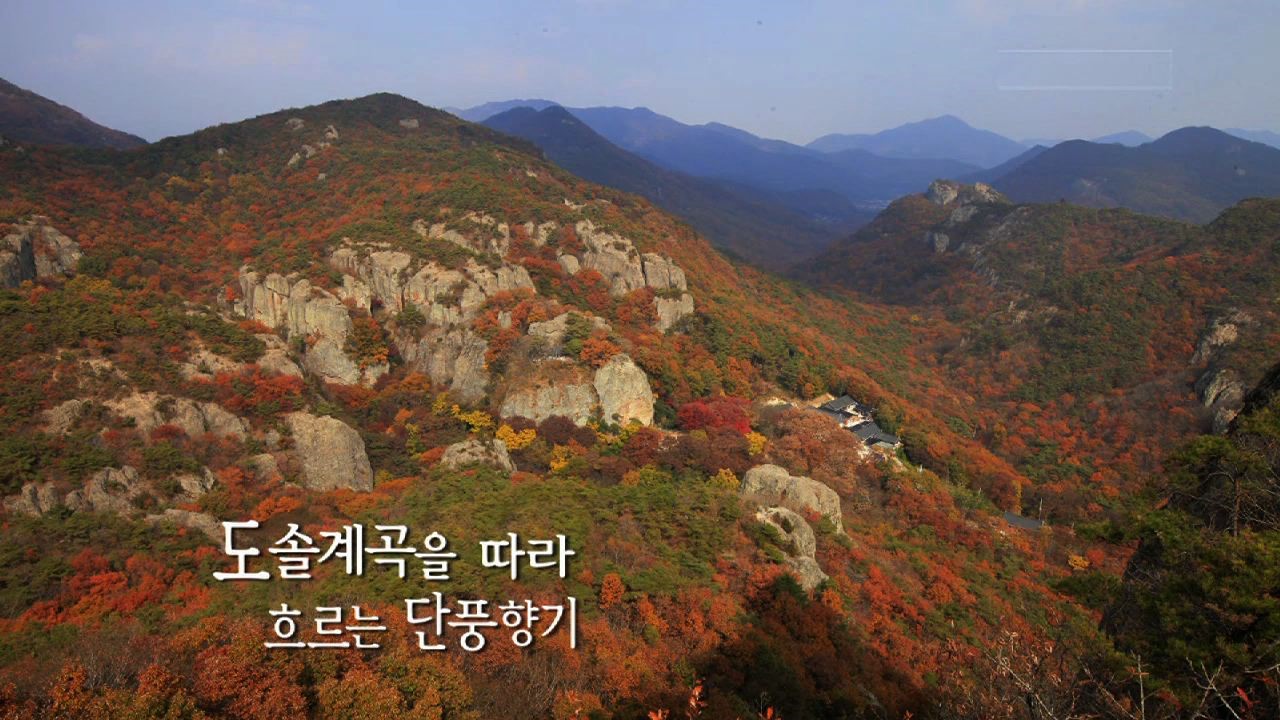 고창 선운산 도솔계곡 - 도솔 계곡을 따라 흐르는 단풍향기