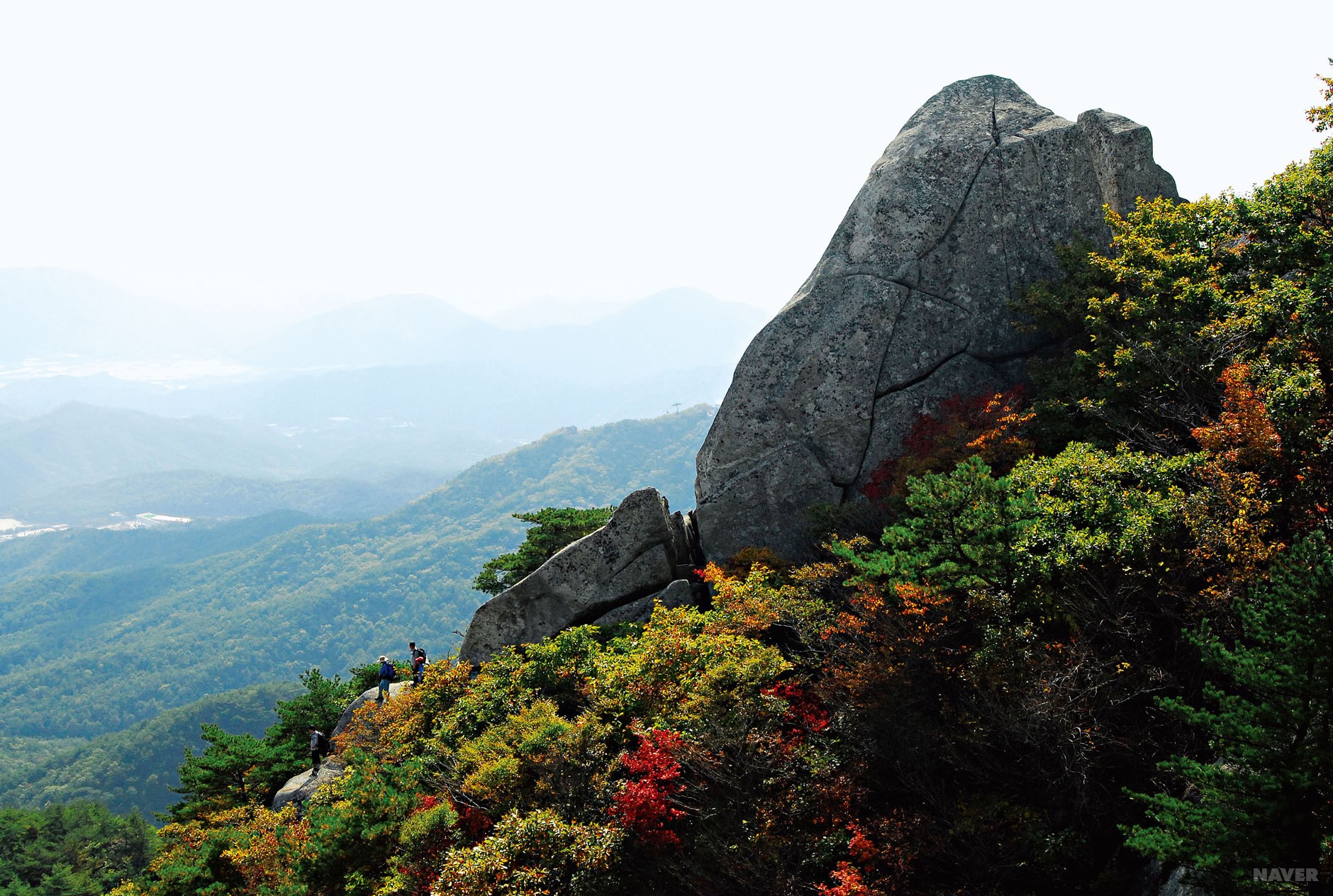 팔공산 자락에 쌓은 가산산성 - 팔공산 (1)