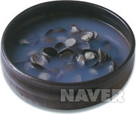 재첩국