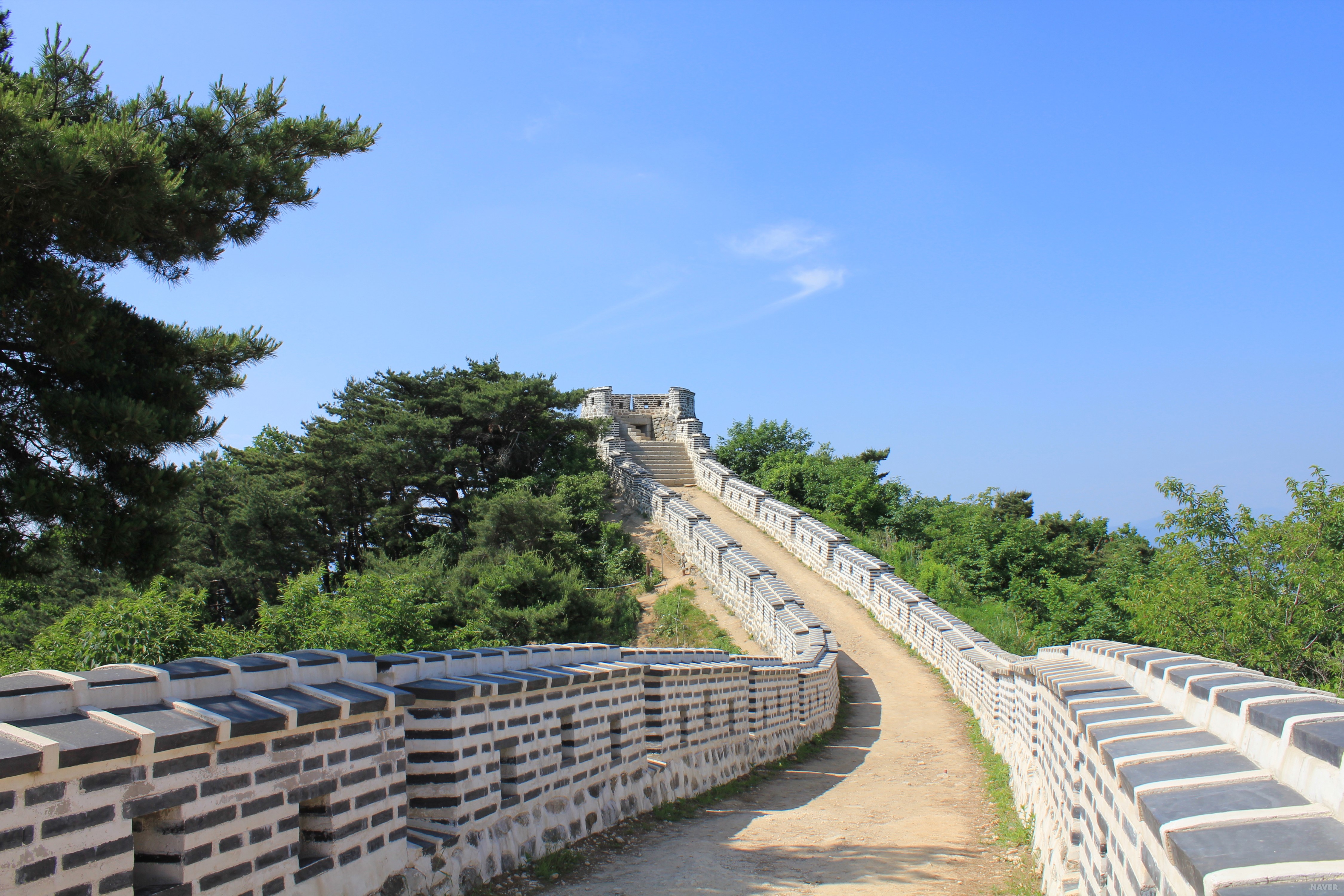 광주 남한산성 연주봉 옹성