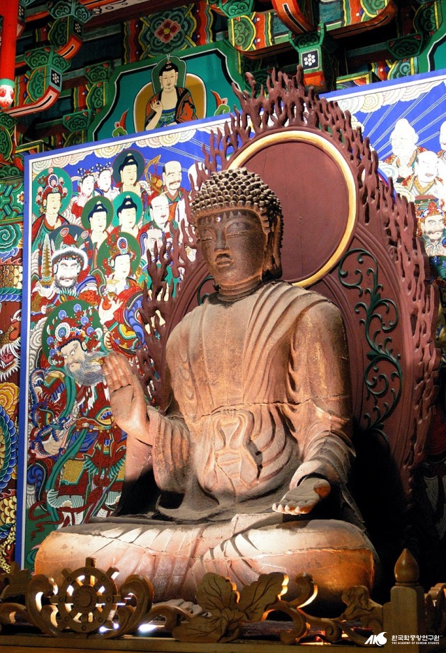 동해 삼화사 철조 노사나불 좌상 - 동해 삼화사 철조노사나불좌상