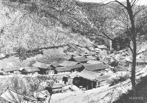 1920년대의 고운사 모습