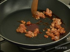 마파두부 요리과정