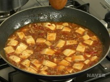 마파두부 요리과정