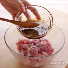돼지불고기 요리과정