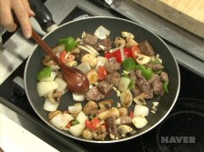 찹스테이크 요리과정