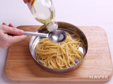 치즈스파게티 요리과정