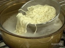 해물볶음우동 요리과정