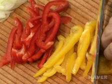 해물볶음우동 요리과정
