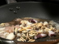 해물볶음우동 요리과정