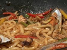 해물볶음우동 요리과정