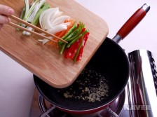볶음국수 요리과정