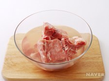 돼지등뼈찜 요리과정