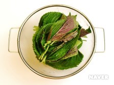 깻잎장아찌 요리과정