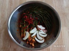파김치 요리과정