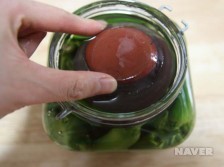고추장아찌 요리과정
