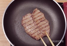 서로인스테이크 요리과정