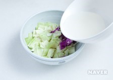 양배추피클 요리과정