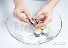 가지튀김 요리과정