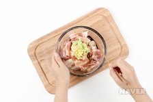 풋마늘 삼겹살간장볶음 요리과정