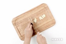풋마늘 삼겹살간장볶음 요리과정