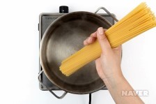 깻잎 페스토 파스타 요리과정