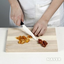 멍게 토로로 샐러드 요리과정