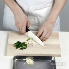멍게 토로로 샐러드 요리과정