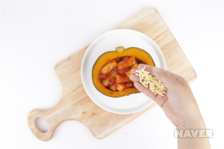 단호박 떡볶이 그라탕 요리과정