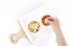 불고기 미니피자 요리과정