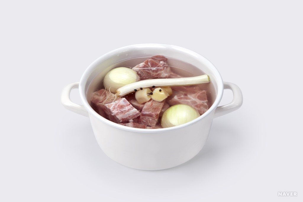 미소 라멘 만드는 법 - 미소 라멘 요리과정