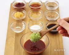 장어구이 요리과정