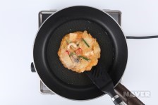 김치전 요리과정