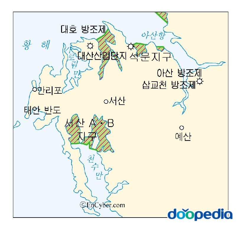 천수만 - 충청 지방의 해안