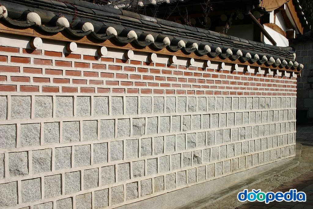 북촌한옥마을 - 한옥 담