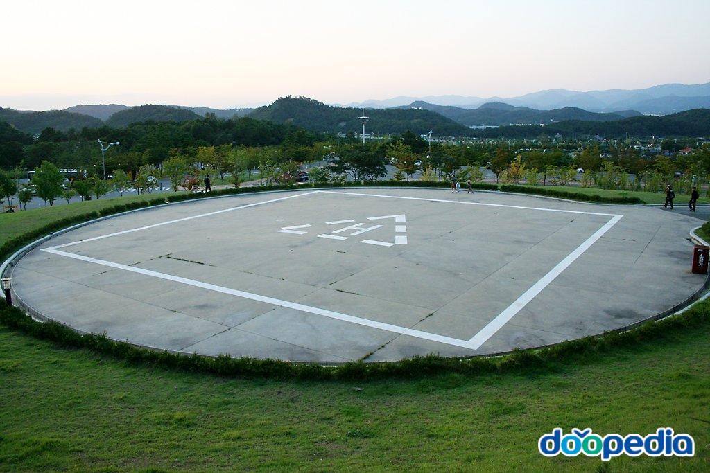 대구스타디움 - 대구 스타디움 헬기장전경
