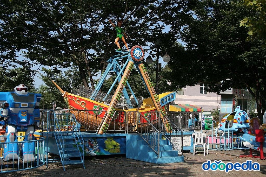 수성유원지 - 수성랜드 미니 바이킹