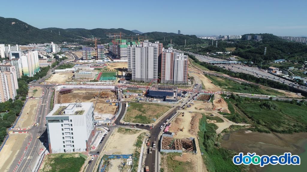 대야동 - 시흥 은계지구 건설현장