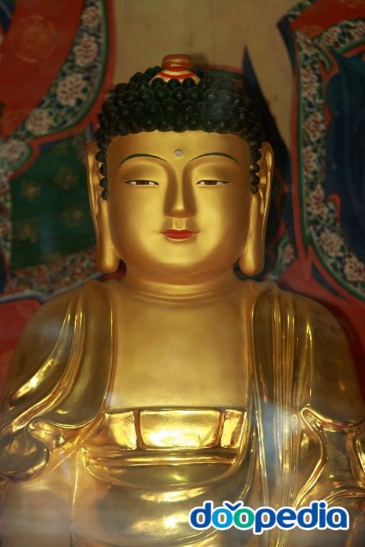 진관사 소 삼존불상(석가불,미륵보살,제화갈라보살)