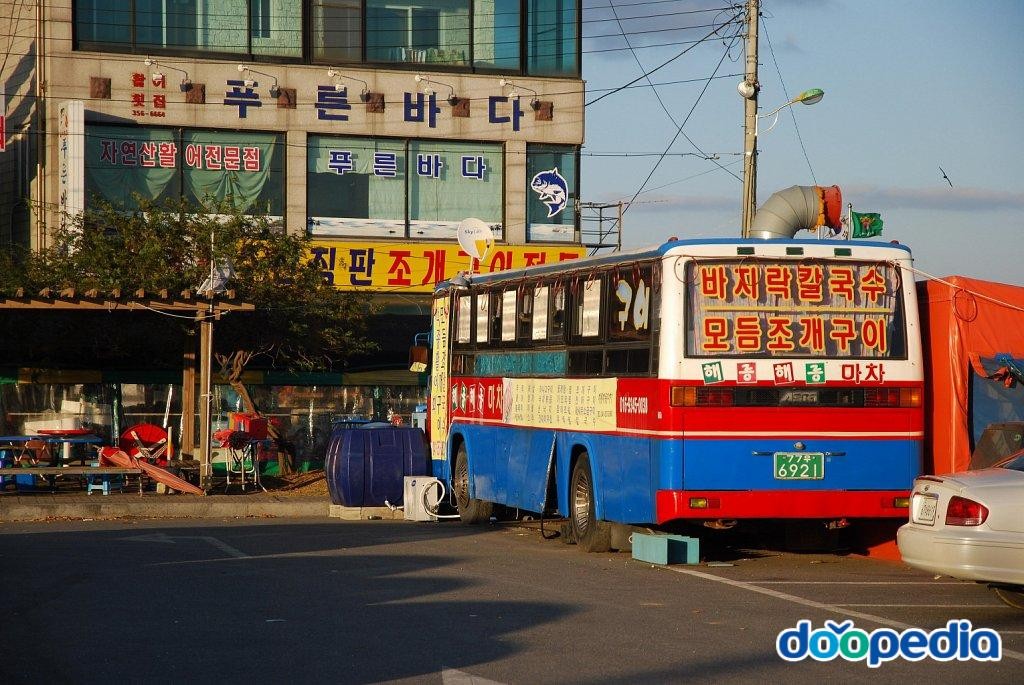한진리 - 한진포구 간이포장마차