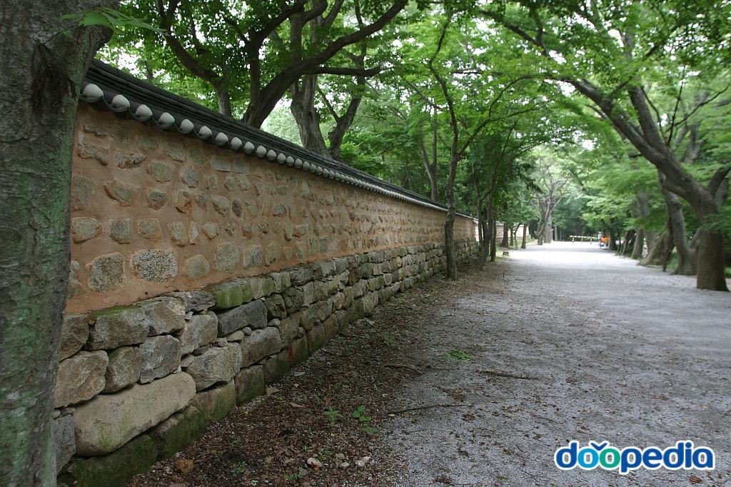 고창군 - 선운사 돌담길
