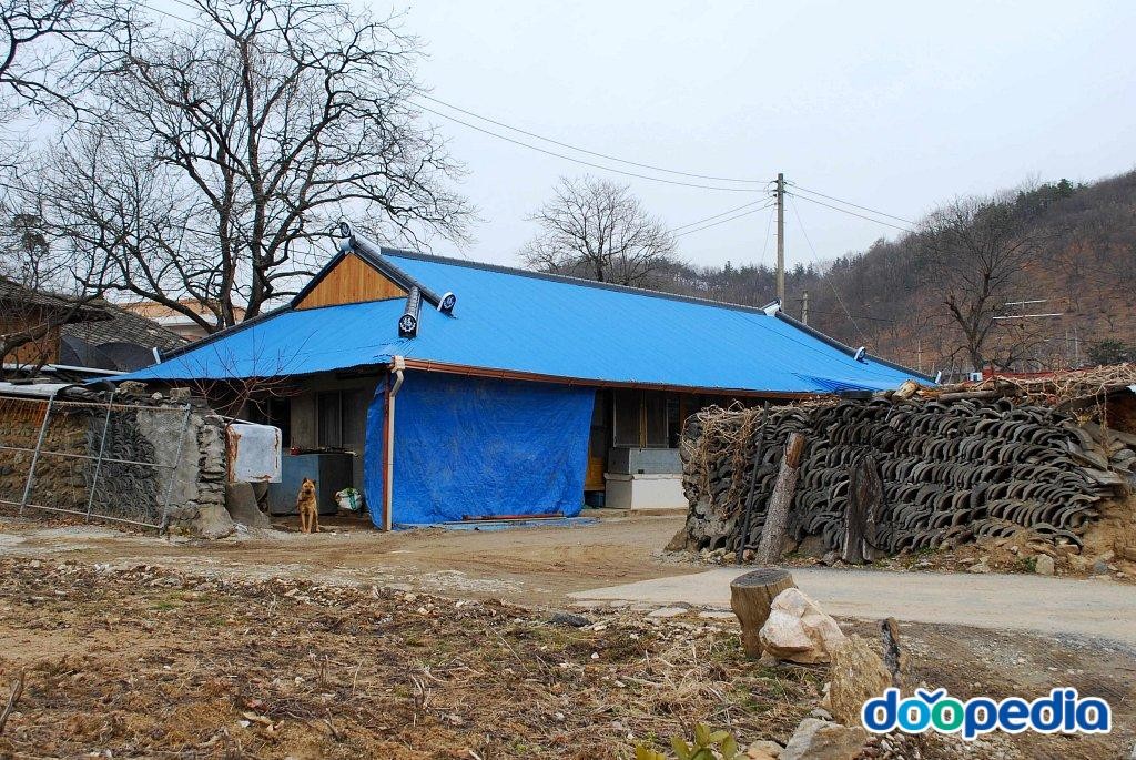 산의리 - 산의리 마을풍경