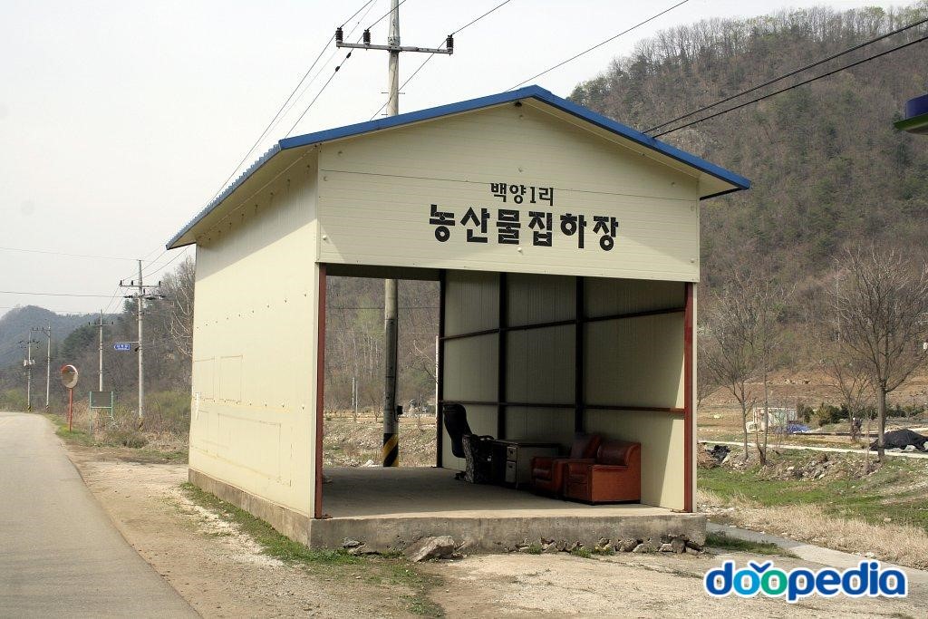 백양리 - 백양리 농산물 집하장