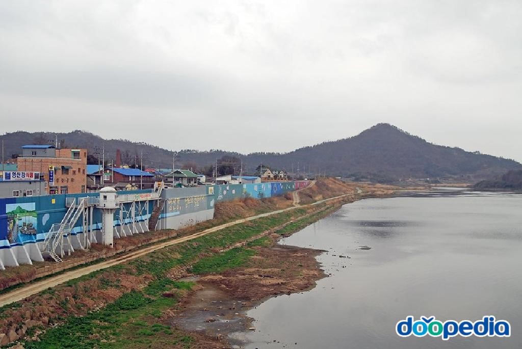 나주 영산포 자기수위표